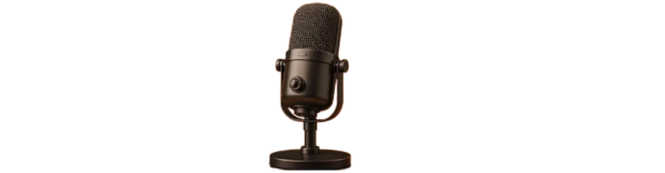 Micrófono de podcast