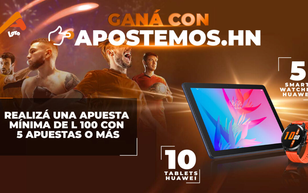 Ganá Tablets y Smart Watches con Apostemos