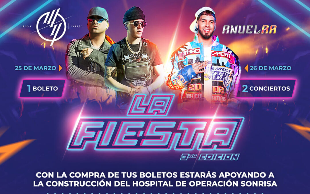 La Fiesta Tercera Edición en apoyo a Operación Sonrisa