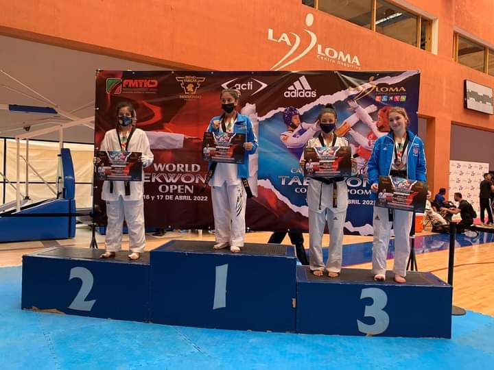 Riccy Talbot conquista el 3er lugar en el World Taekwondo Open | Apostemos X Campeones