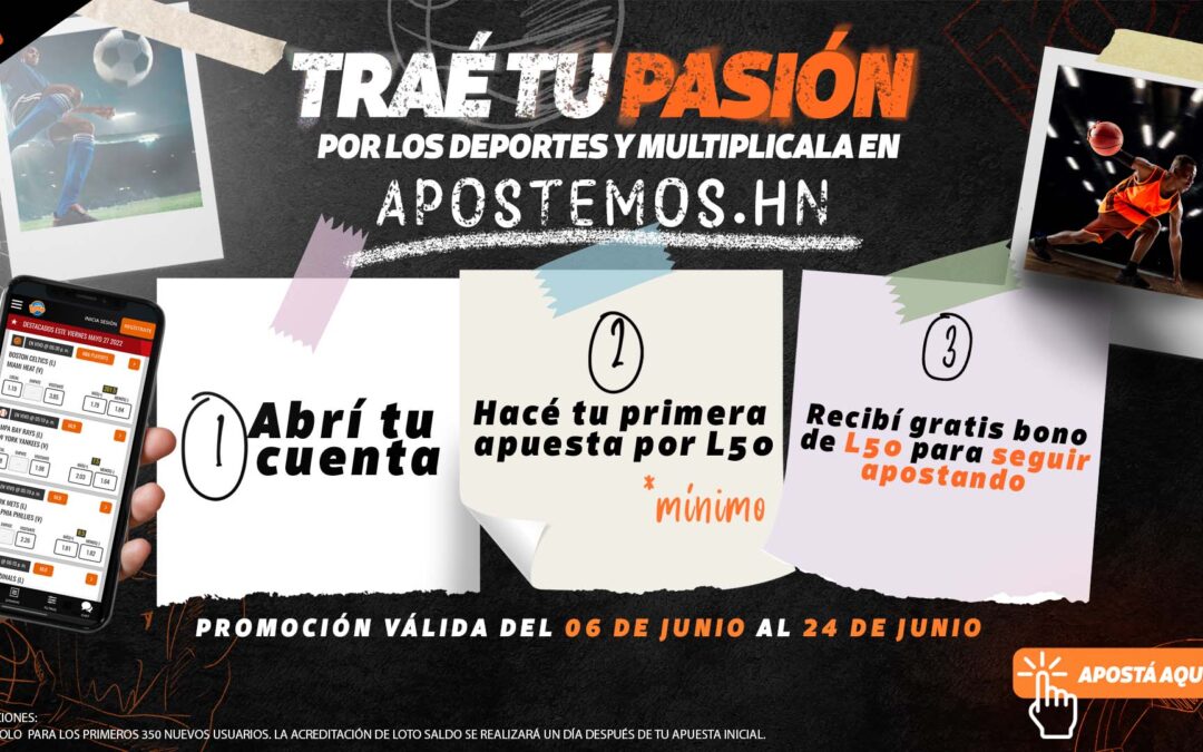 Traé tu Pasión por los Deportes y Multiplícala