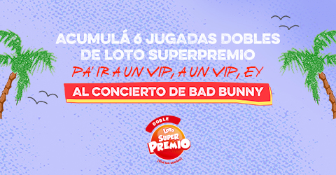 Bad Bunny – Desde el palco de LOTO