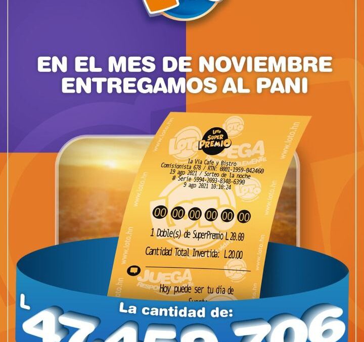 LOTO entrega en más de L47 Millones aportación al Patronato Nacional de la Infancia (PANI)