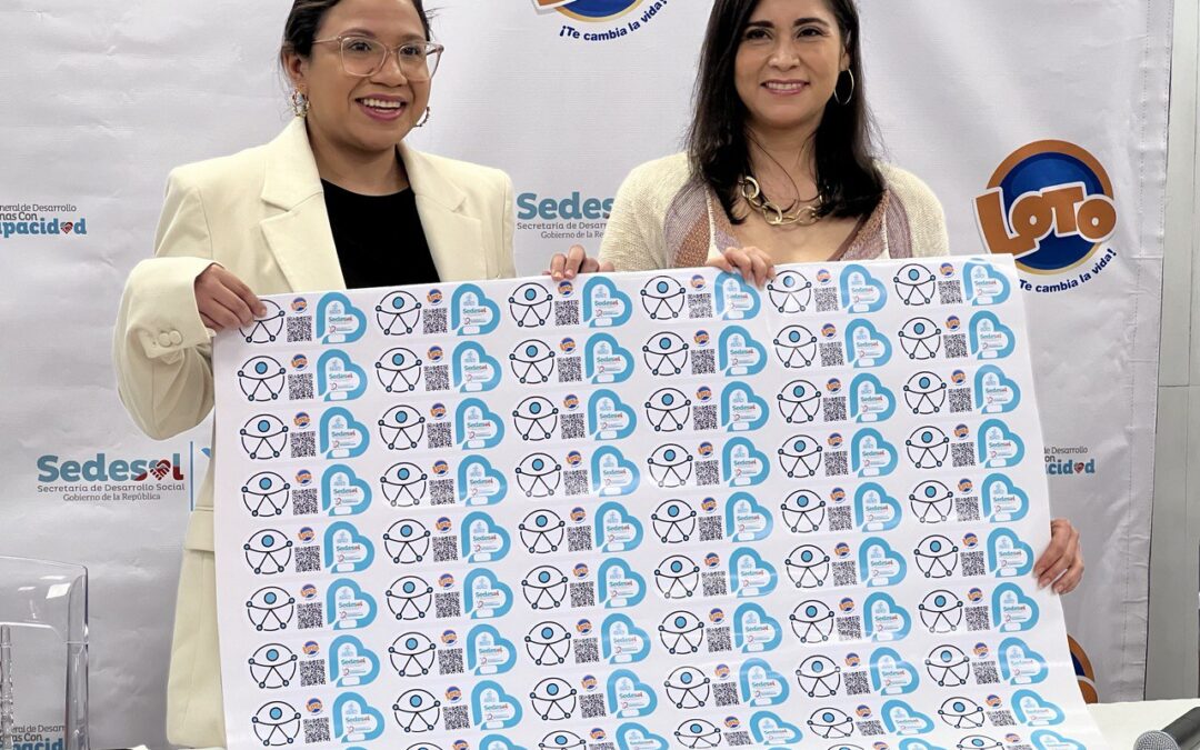 Loto da pasos firmes hacia la identificación de las personas con discapacidad