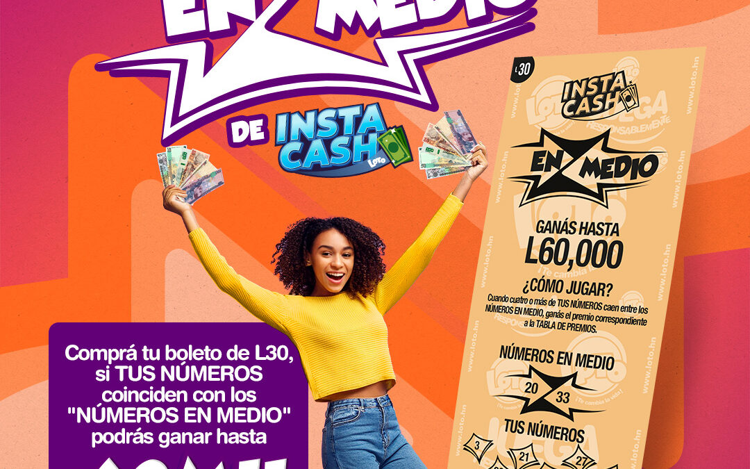 Presentamos el Nuevo Juego de InstaCash: “En Medio”