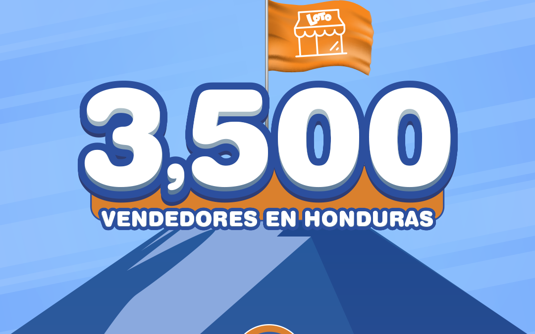 Cambiando vidas a nivel nacional, LOTO celebra con alegría la llegada de su vendedor 3,500
