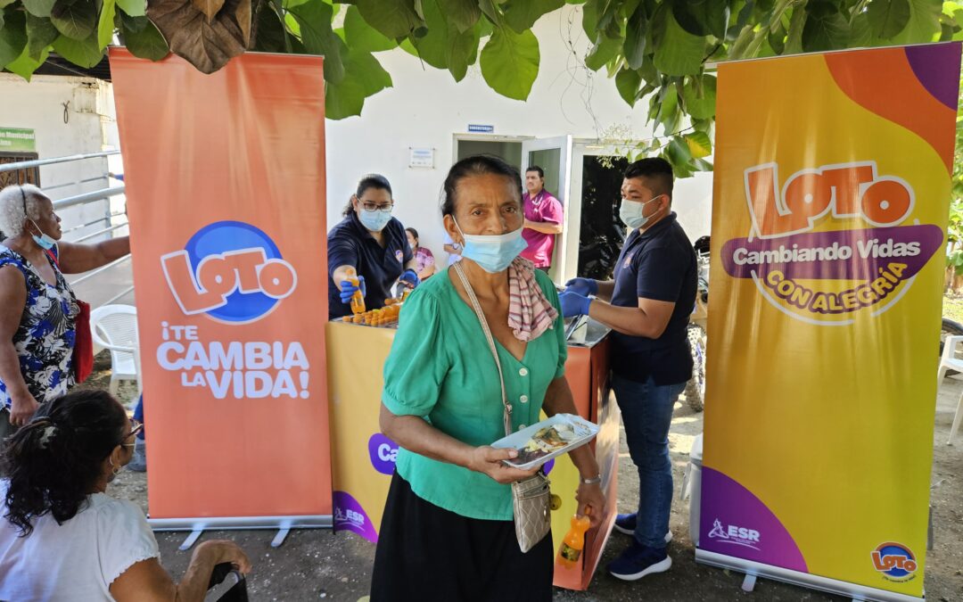 Acciones que marcan la diferencia, Loto lleva un gesto de solidaridad al centro de salud José Trinidad Moreno de Lima, Cortés