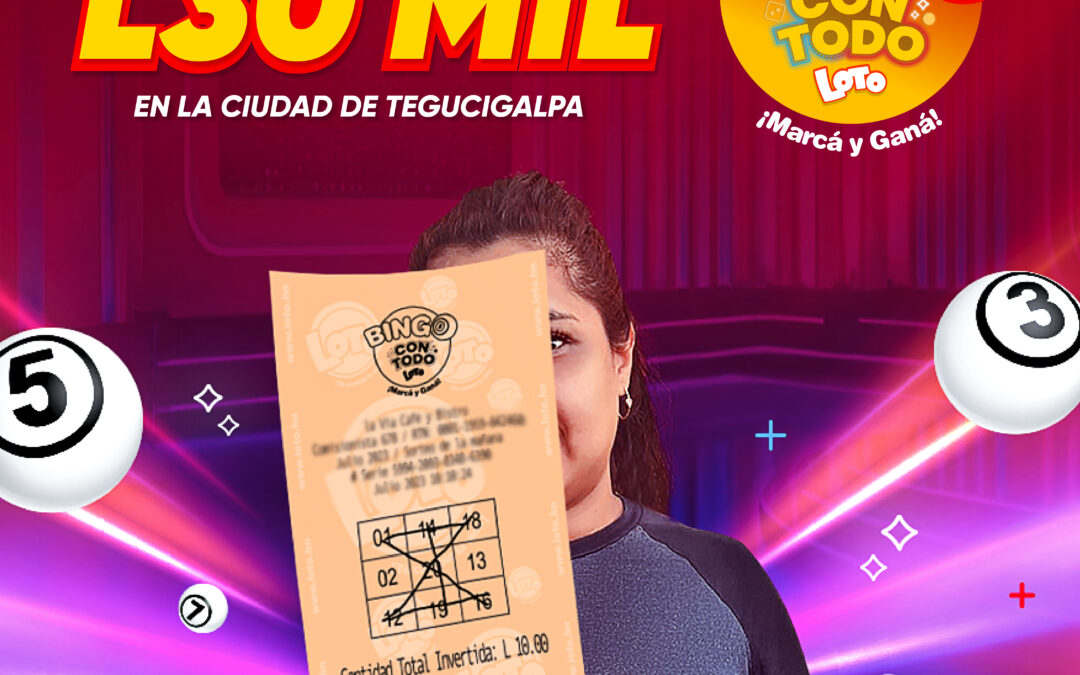 Bingo con todo loto hace felices a los hondureños, con más de 2 millones de lempiras en premios