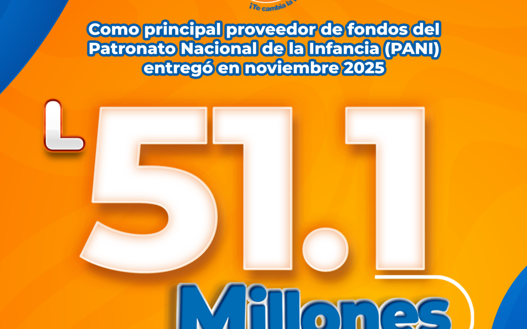 Loto entrega al Patronato Nacional de la Infancia (PANI) más de 51 millones para programas sociales en el mes de noviembre del 2025